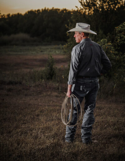 Randy Cole cowboy scene